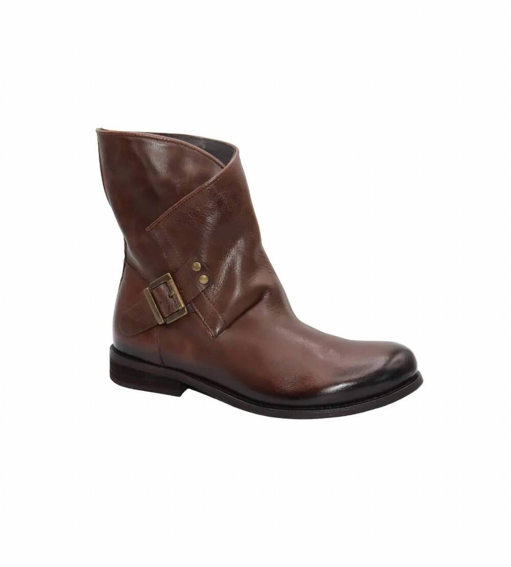 NEW ERIC MICHAEL women's malaga boots in brown